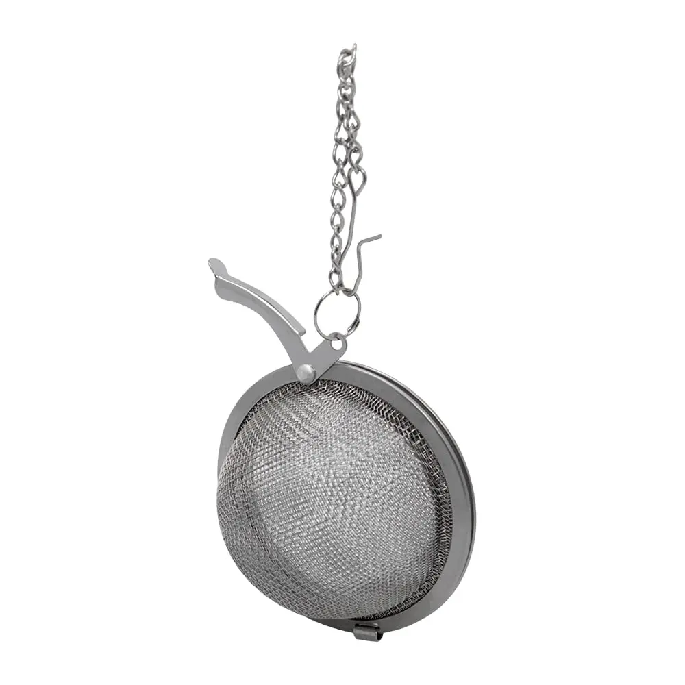 Infusor de Chá em Aço Inox, Coador com Tela Fina