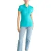 Camisa Polo Feminina Aeropostale AERO A87 Aqua Dream G - 1
