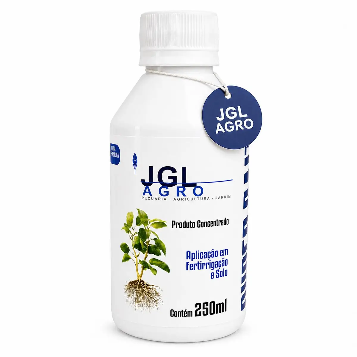 JGL-AGRO Super Raiz 250 ml Fertilizante para Enraizamento Fortes | Favorece o enraizamento e o desenvolvimento das Plantas com mais força e muito mais brilho