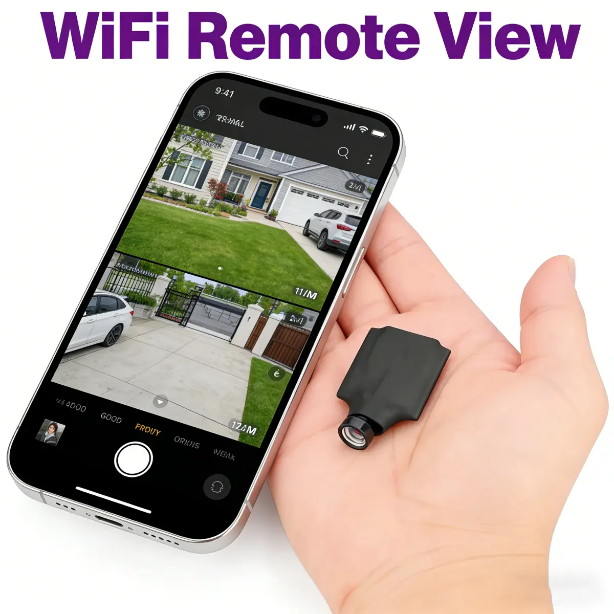 Módulo de Câmera Mini IP DIY 1080P, Câmera HD WiFi, Gravador de Vídeo, Detecção de Movimento, Câmera de Vigilância para Segurança Residencial com Visualização Remota