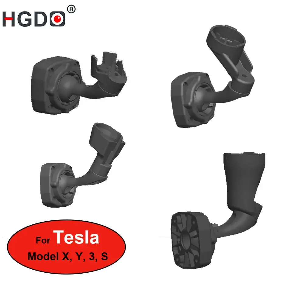 Hgdo suporte de montagem para carro dvr espelho retrovisor traço cam monta suporte gravador vídeo para tesla modelo 3 modelo y modelo s