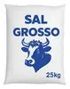 Sal Grosso Branco Norte Para Gado 25 Kg - 1