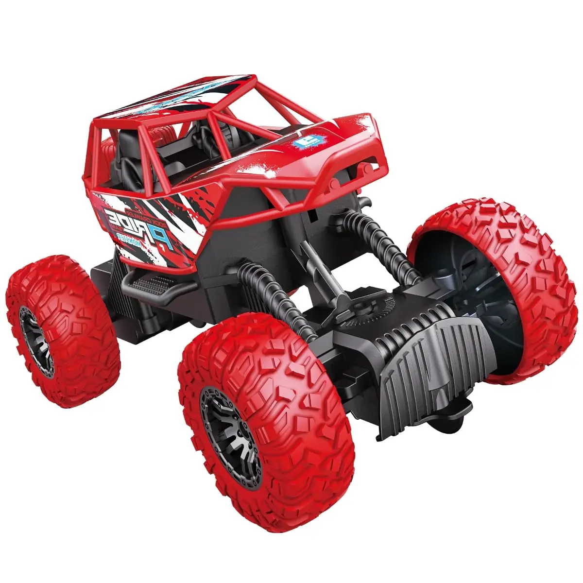 Carrinho de Controle Remoto Infantil Climb Car Maxi Toys (Vermelho) - 1
