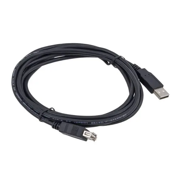 Cabo Extensor USB-A 3m Macho x Fêmea 2.0 Preto Tblack - 1