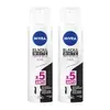 [+por- R$ 17,76] Desodorante NIVEA Black & White 150ml c/ 2 unid. - 1