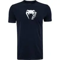 Camiseta Masculina Venum Manga Curta Basic Light Blue Navy - 1