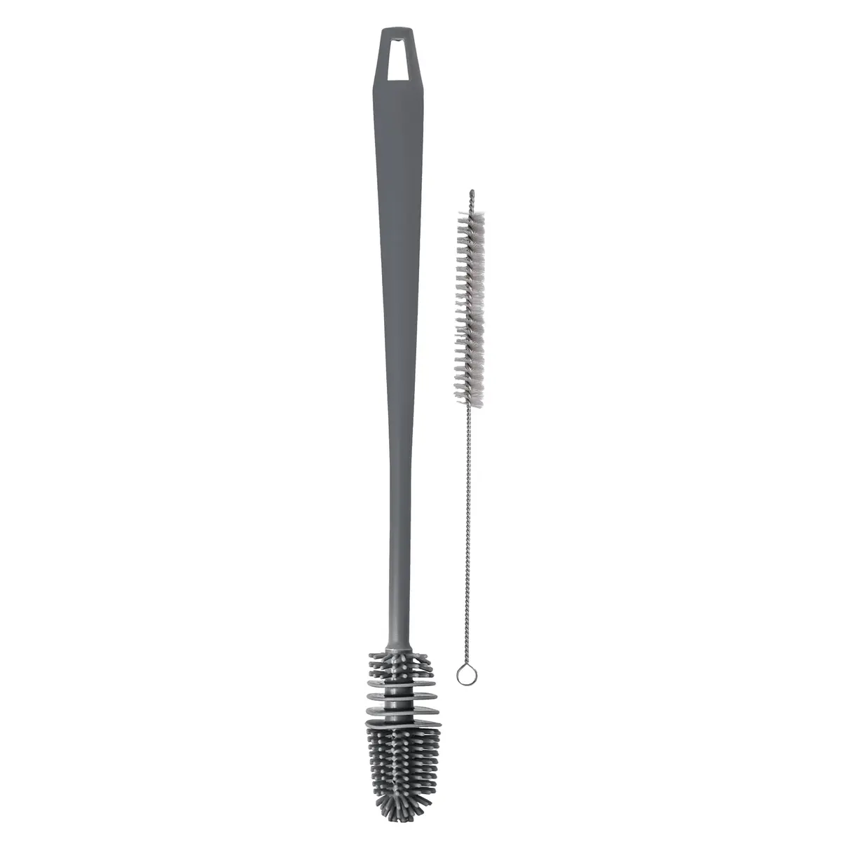 Tuut, Linha Top Clean, Jogo com 2 Escovas para Limpeza de Garrafas, Mamadeiras e Canudos, 33cm