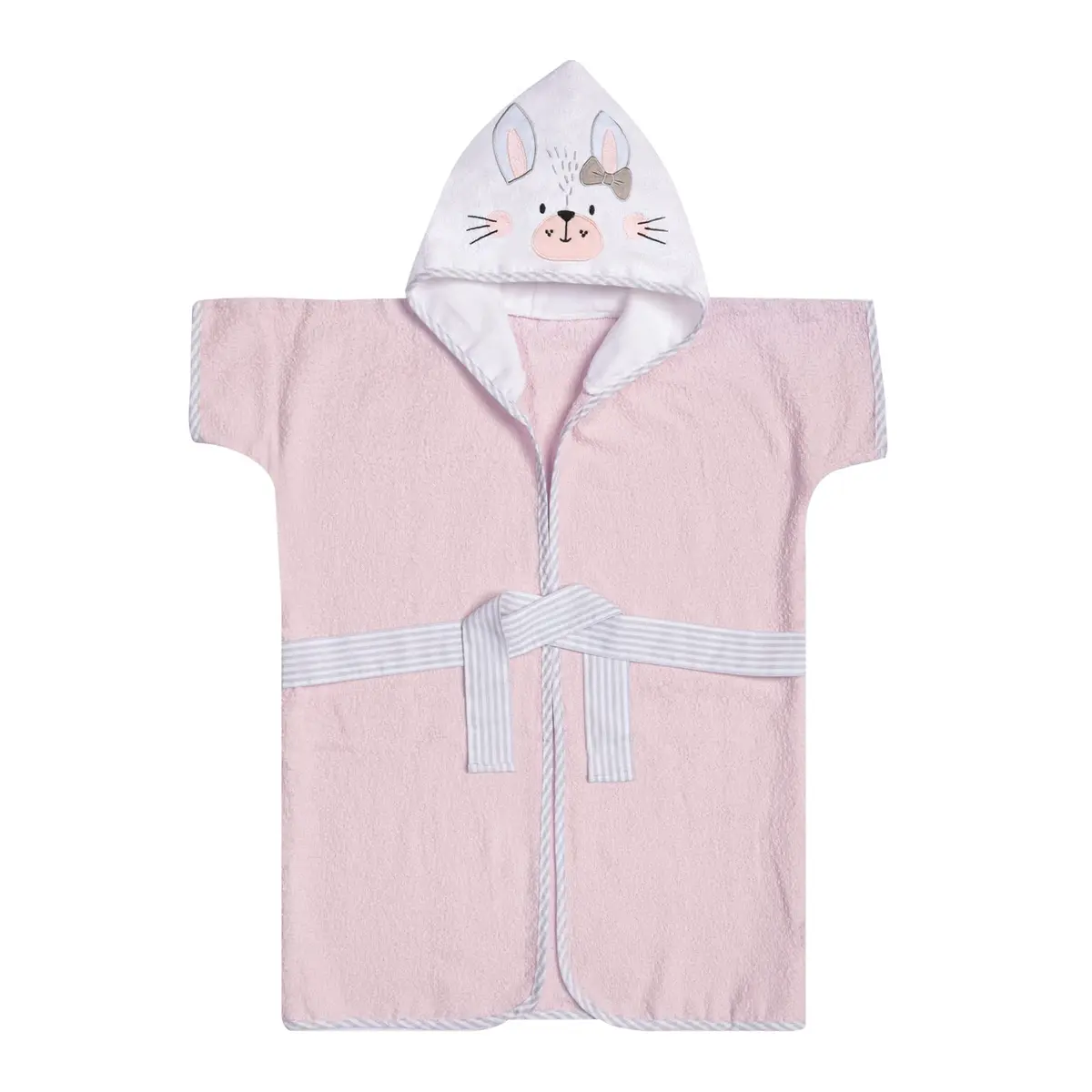 Papi Textil Roupão Felpudo Papi Friends C/Capuz Bord. De 1 A 4 Anos Contem 01 Un - 1