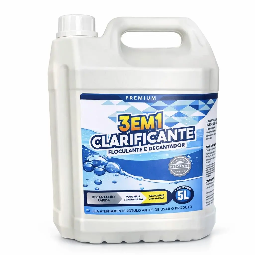 VO DOCIA, Clareador de Piscina 3 em 1 para uma Água Deslumbrante 5 lt