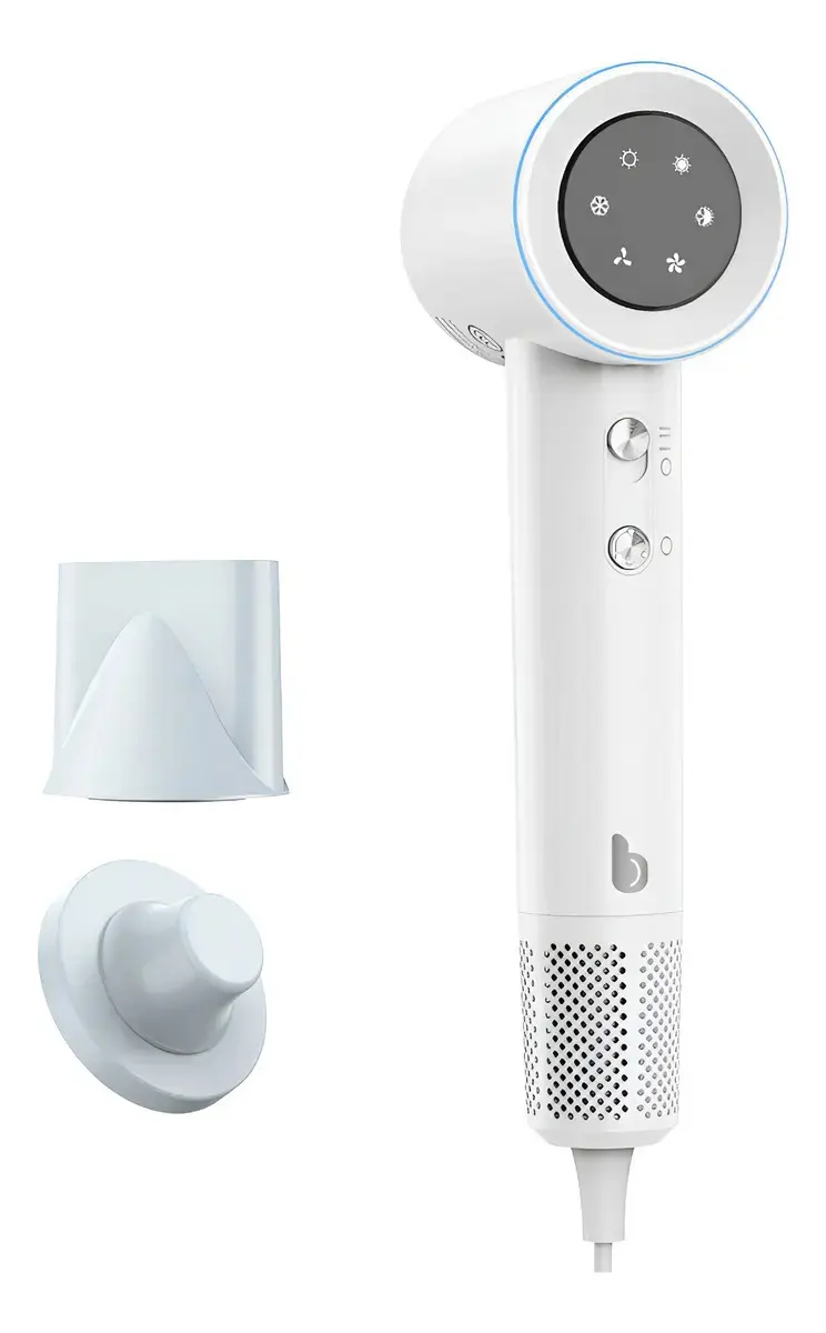 Secador De Cabelo De Alta Velocidade Bettdow Gd029 110000prm Cor Branco