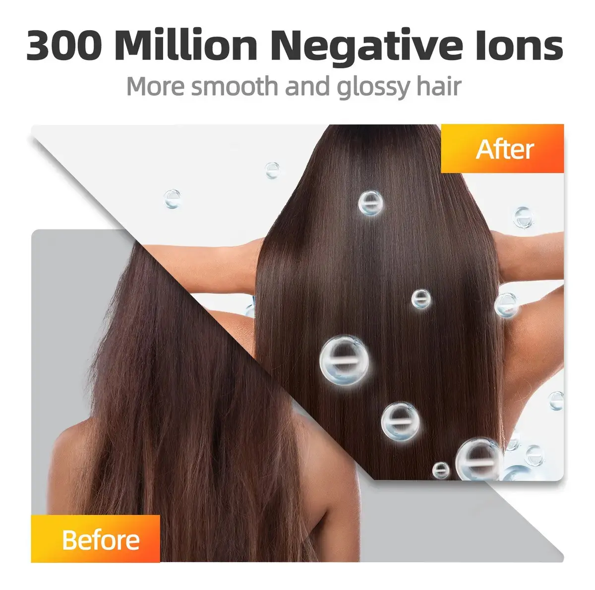 Secador De Cabelo De Alta Velocidade Bettdow Gd029 110000prm Cor Branco thumbnail 3