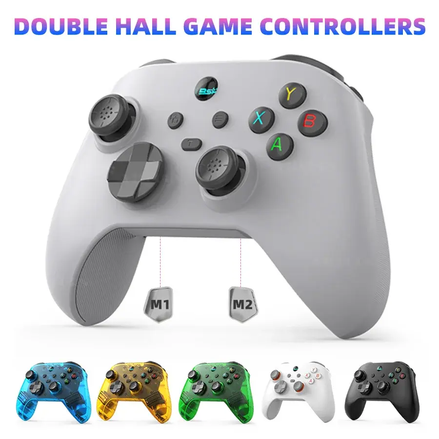 Controle de Jogo Sem Fio VILCORN G6 para PC com Joystick Hall e Gatilho, Gamepads Compatíveis com Bluetooth para iOS/Android/Switch – Presente para Gamers - 1