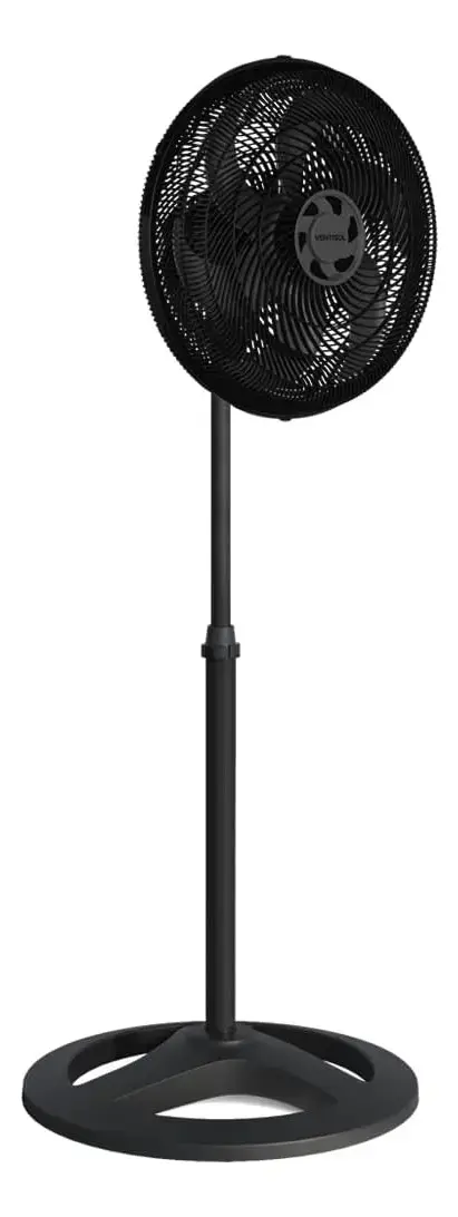 Ventilado De Coluna Turbo 6 Pás 40cm Preto Ventisol Diâmetro 40 Cm Frequência 80 Watts thumbnail 3