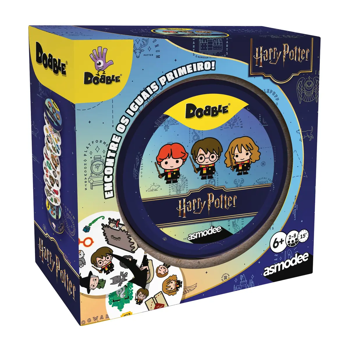 Asmodee Dobble: Harry Potter, 2 a 4 Jogadores, Idade +6 - 1
