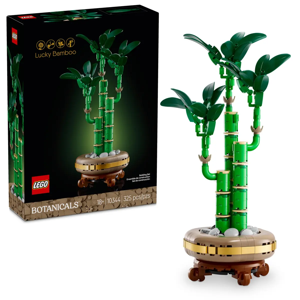 LEGO Botanicals Bambu da Sorte 10344 (325 Peças)