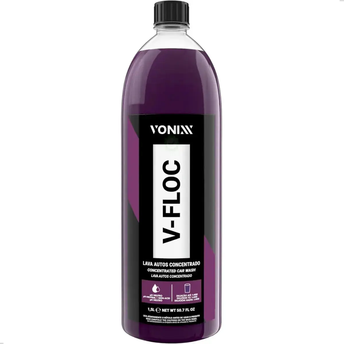 Shampoo Automotivo Neutro Concentrado V Floc Vonixx 1,5L thumbnail 2