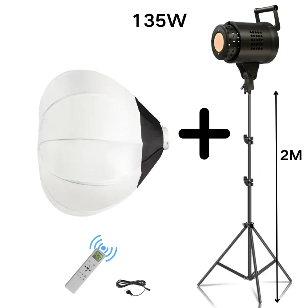 135w bowens refletor estúdio de vídeo favo de mel softbox fotografia luz regulável led luz flash iluminação de estúdio 3000-6000k