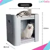 Casa De Gato e Cachorro Dois Andares Duplex Pet Stand Porte Pequeno Beliche - 2 Caminha Pet JelPlast - 1