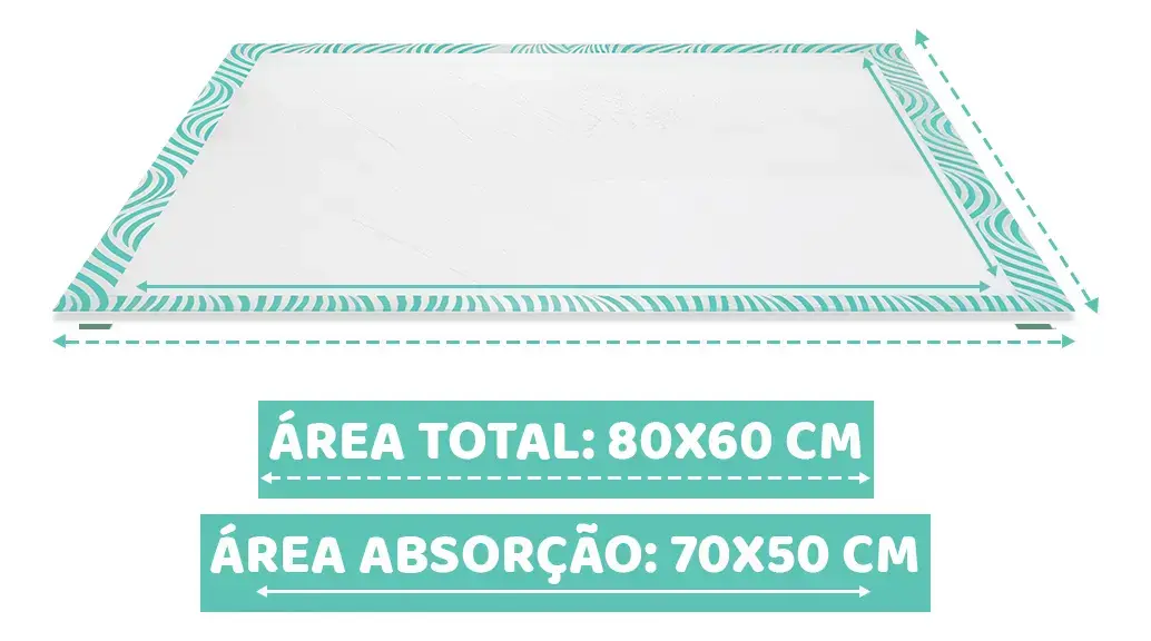 Tapete Higiênico Efficient Slim Pads 80x60cm 30 unidades Petmais thumbnail 7