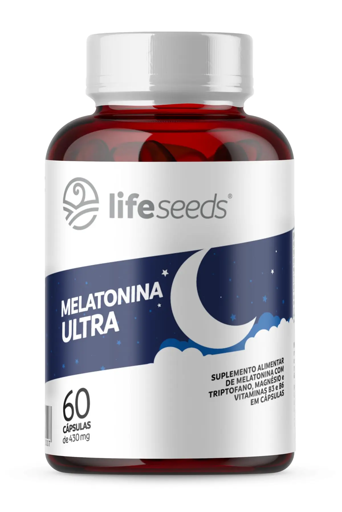 Melatonina Com Triptofano, Magnésio E Vitaminas B3 E B6 - 1