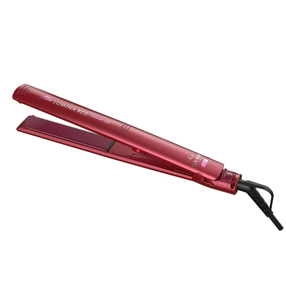 GA.MA ITALY Prancha de Cabelo Elegance New Lumina Red Ceramic Ion Bivolt | Ceramic Ion, Bivolt - 1