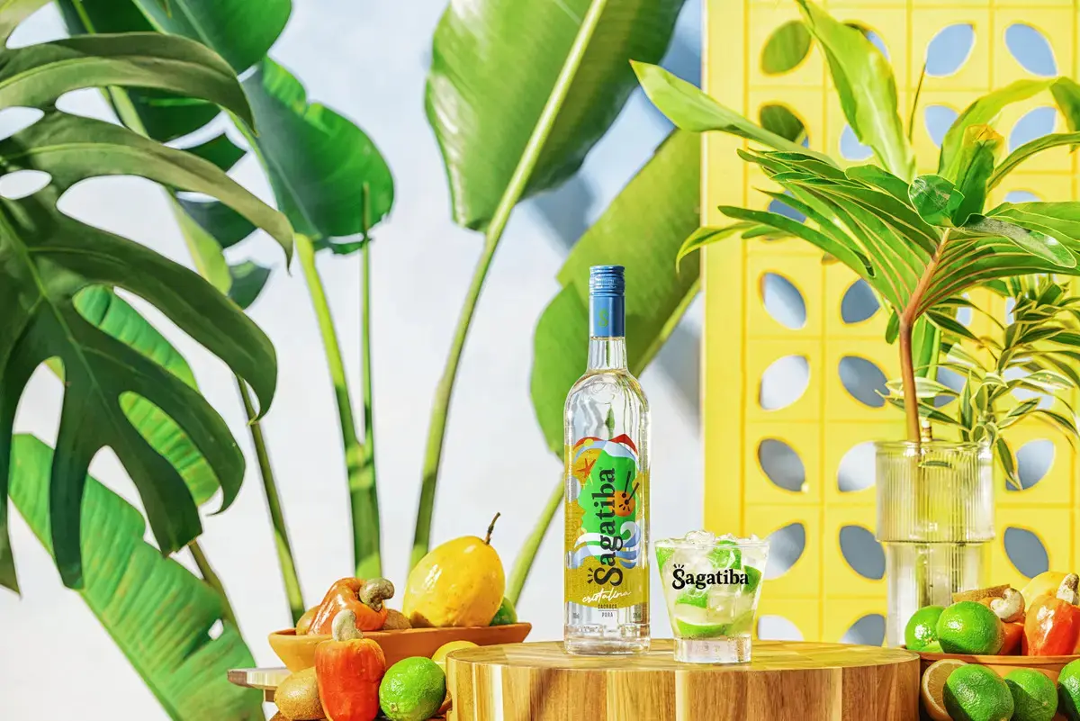 Cachaça pura cristalina 700ml Sagatiba