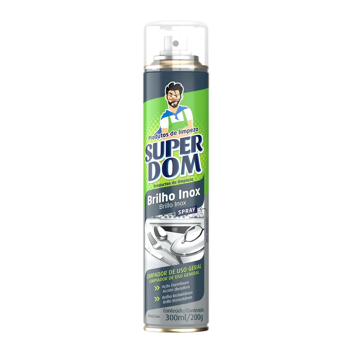 Super Dom Brilho Inox – 250ml
