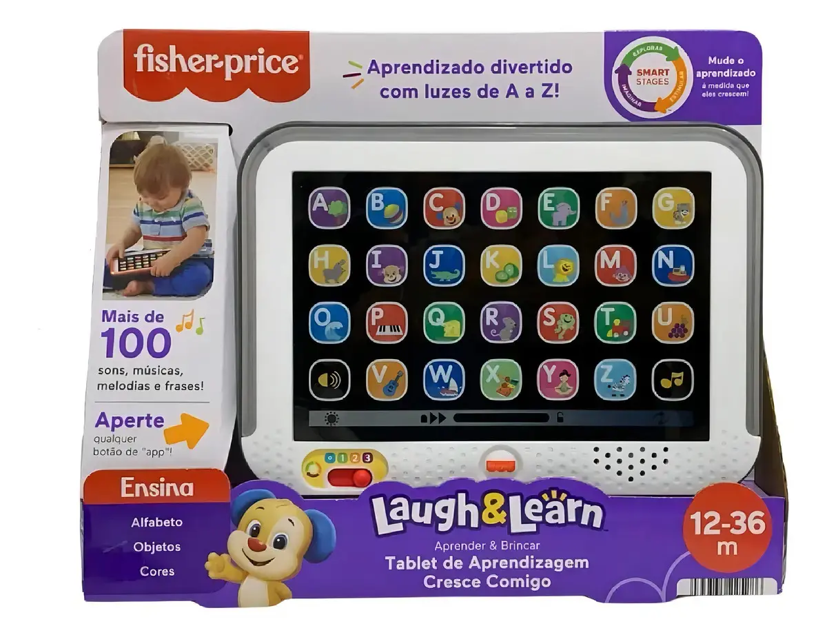 Fisher-price Tablet De Aprendizagem Cresce Comigo - Mattel thumbnail 2