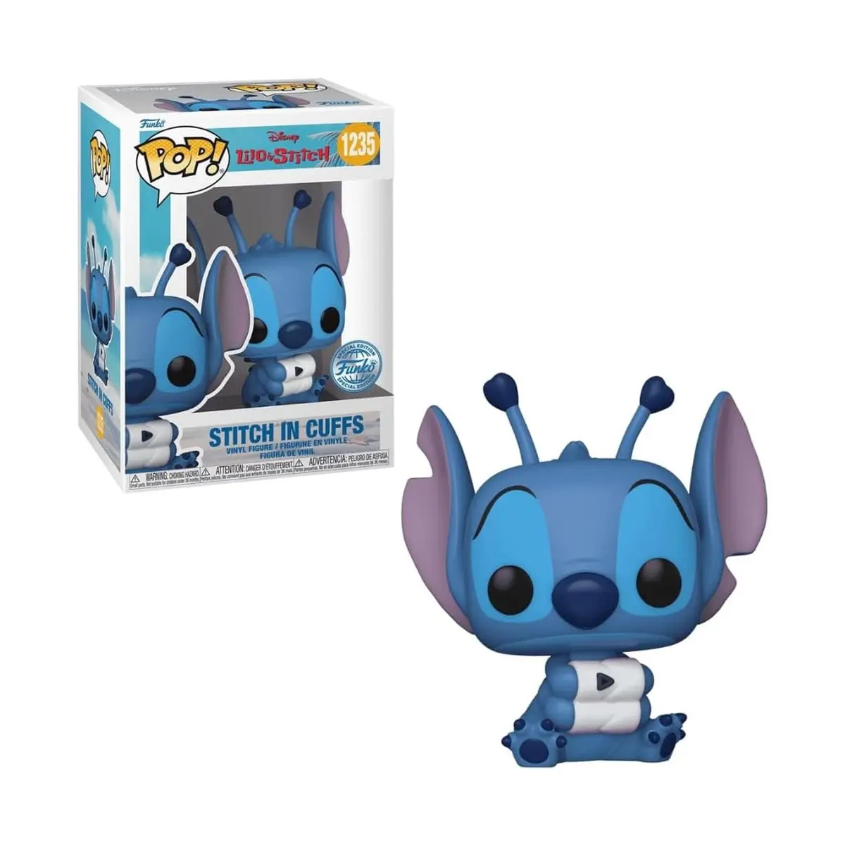 Candide, Boneco, Funko POP! Stitch nas Algemas, Lilo & Stitch - 9 cm