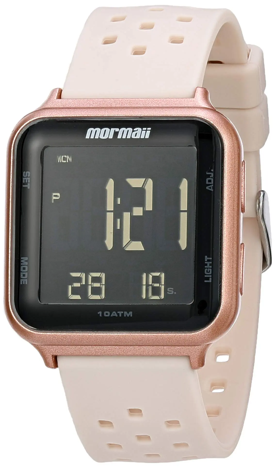 Relógio Mormaii, Pulseira de Silicone, Feminino Rosa MO6600AJ/T8T - 1