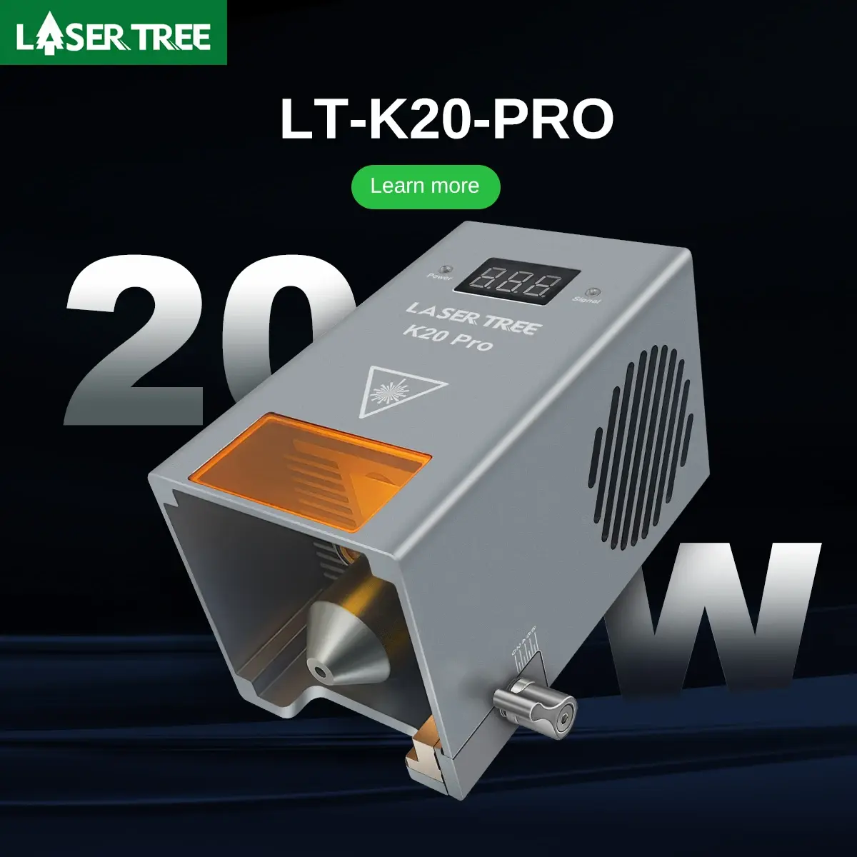 Árvore a laser 10w 20 30 40 cabeça de laser de potência óptica com assistência de ar ttl módulo de luz azul para ferramentas de gravação de corte diy a laser