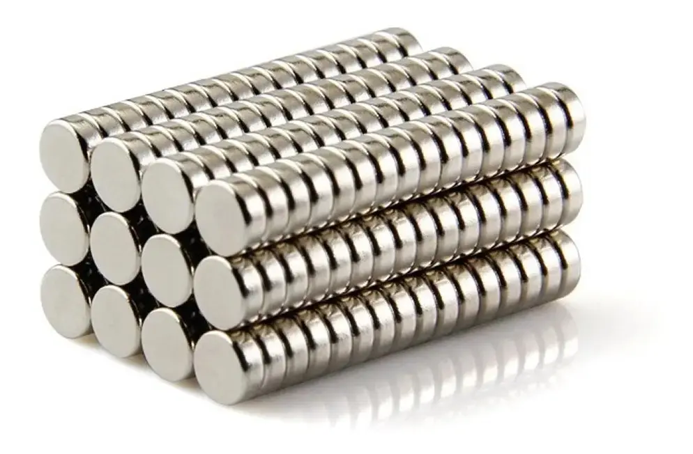 50pcs. Imã De Neodímio 5x2 Redondo Pequeno 5mm X 2mm N35