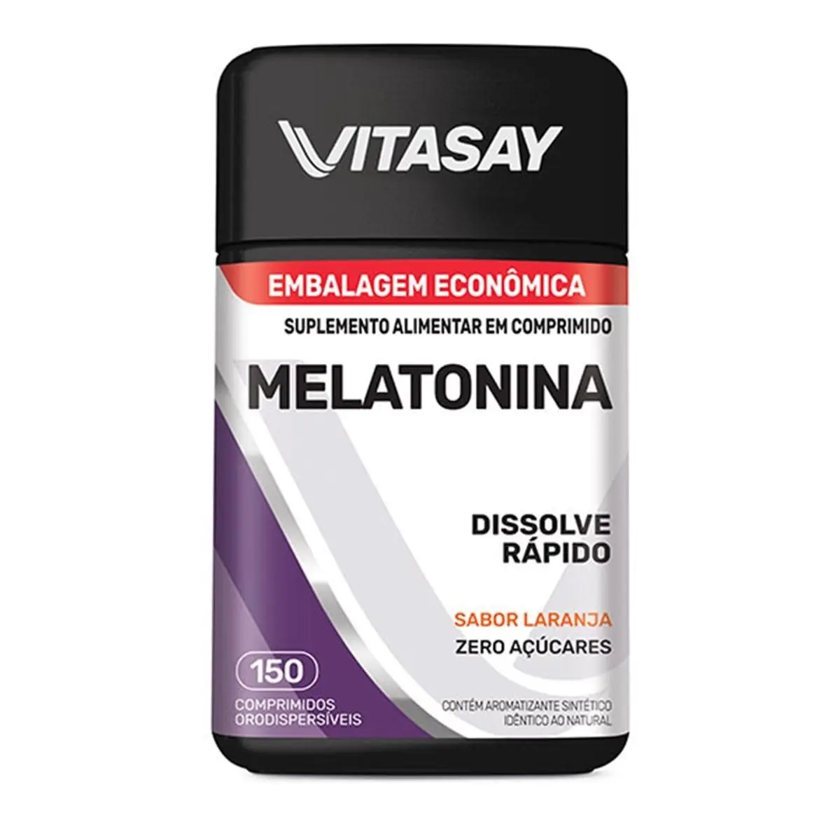 Melatonina Vitasay Sabor Laranja com 150 Comprimidos - 1