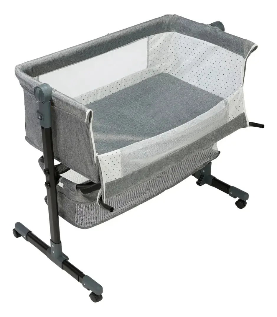 Berço Portátil Bebê Acoplado Co-Bed Connect Maxi Baby - CINZA thumbnail 10