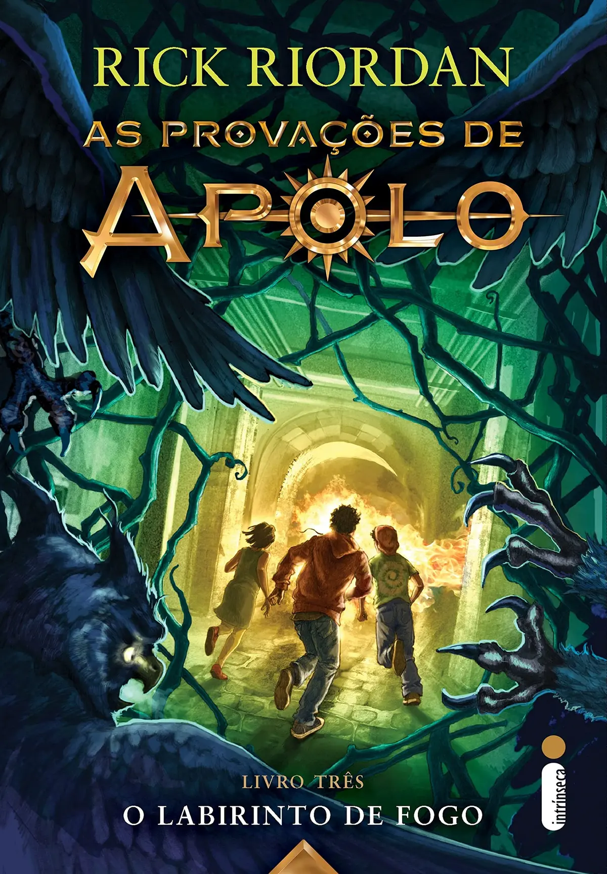 O labirinto de fogo: (Série As provações de Apolo): 3