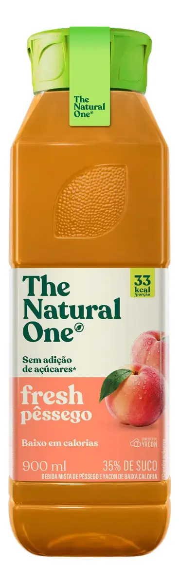 Suco Natural One Fresh Pessego 900ml Bebida Mista Ambiente