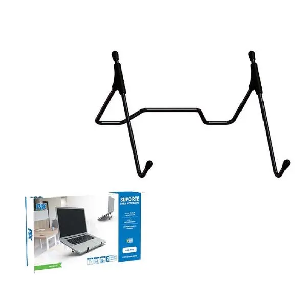 Suporte Notebook Universal Ergonomico Preto Px12 - 1