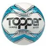 Bola De Futebol Slick Campo Cor Azul/Branco/Preto Topper - 1