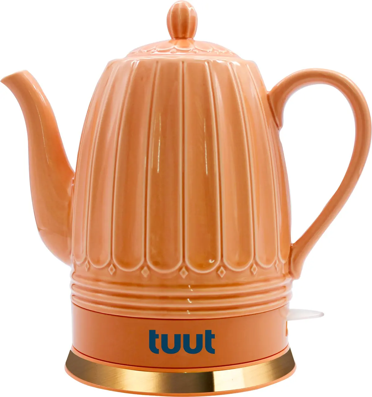 Chaleira Elétrica de Porcelana Elegance 1,5L, Terracota, 127v