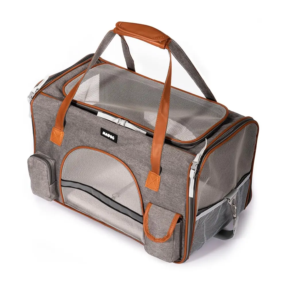 Bolsa Transporte Pet Grande Viagem Cabine Avião MADOG Lux CL