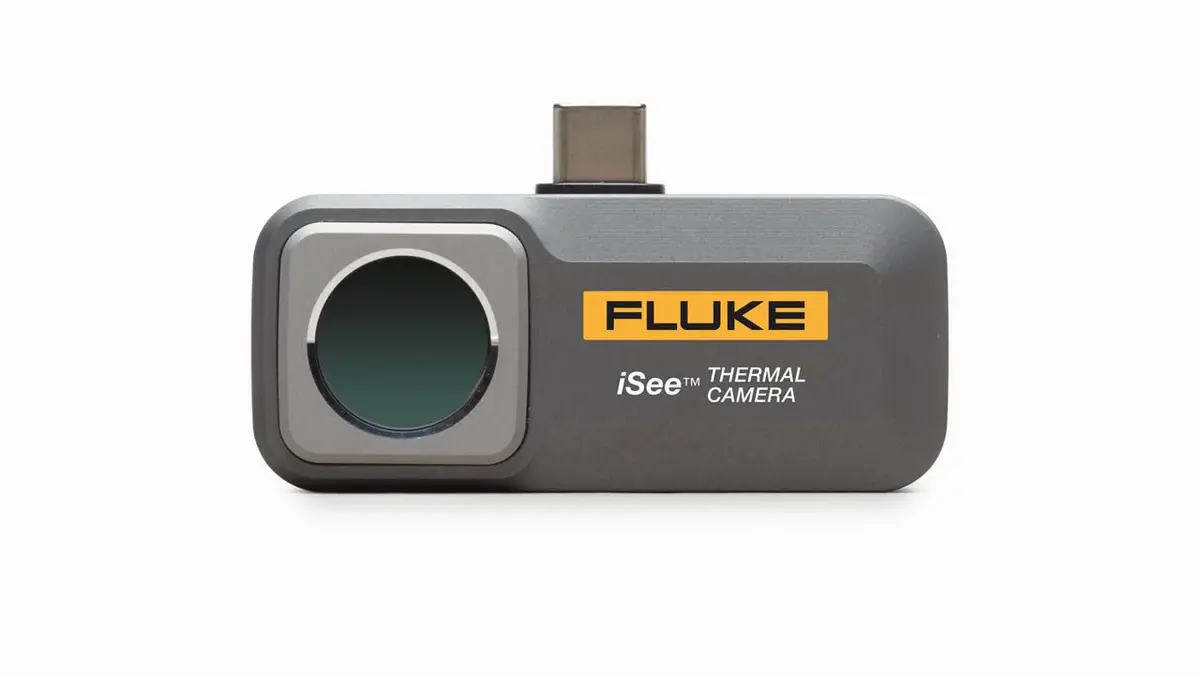 Câmera Termográfica Fluke iSee TC01A para Smartphone USB-C 256x192 | Câmera termográfica para smartphone USB-C com resolução 256 x 192 pixels, IP54 e medição até 550 °C.