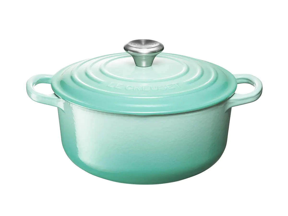 Le Creuset Panela Redonda 20Cm Sig Cool Mint