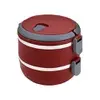 Euro Home - Marmita dupla Lunch Box Vermelha - LB1234-VM - 1