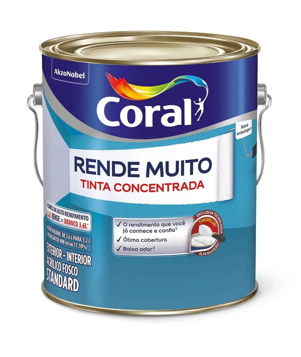 RENDE MUITO BRANCO GELO 3,2L - CORAL