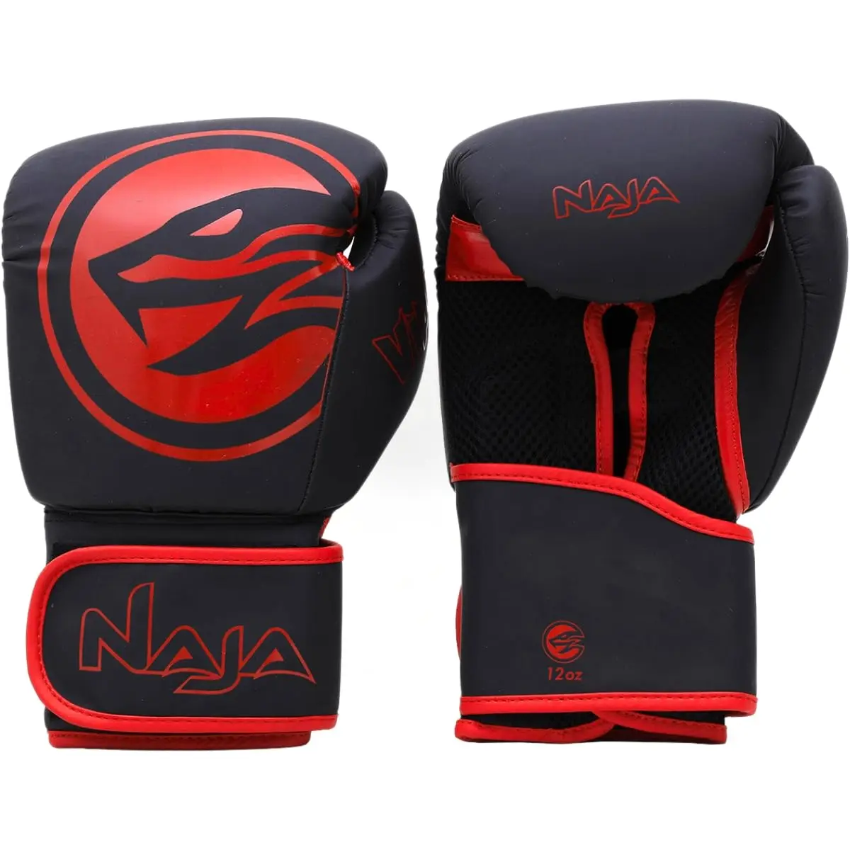 Luva Boxe Muay Thai Kickbox Naja Viper Profissional Sparring Para treinos Profissonais - 1