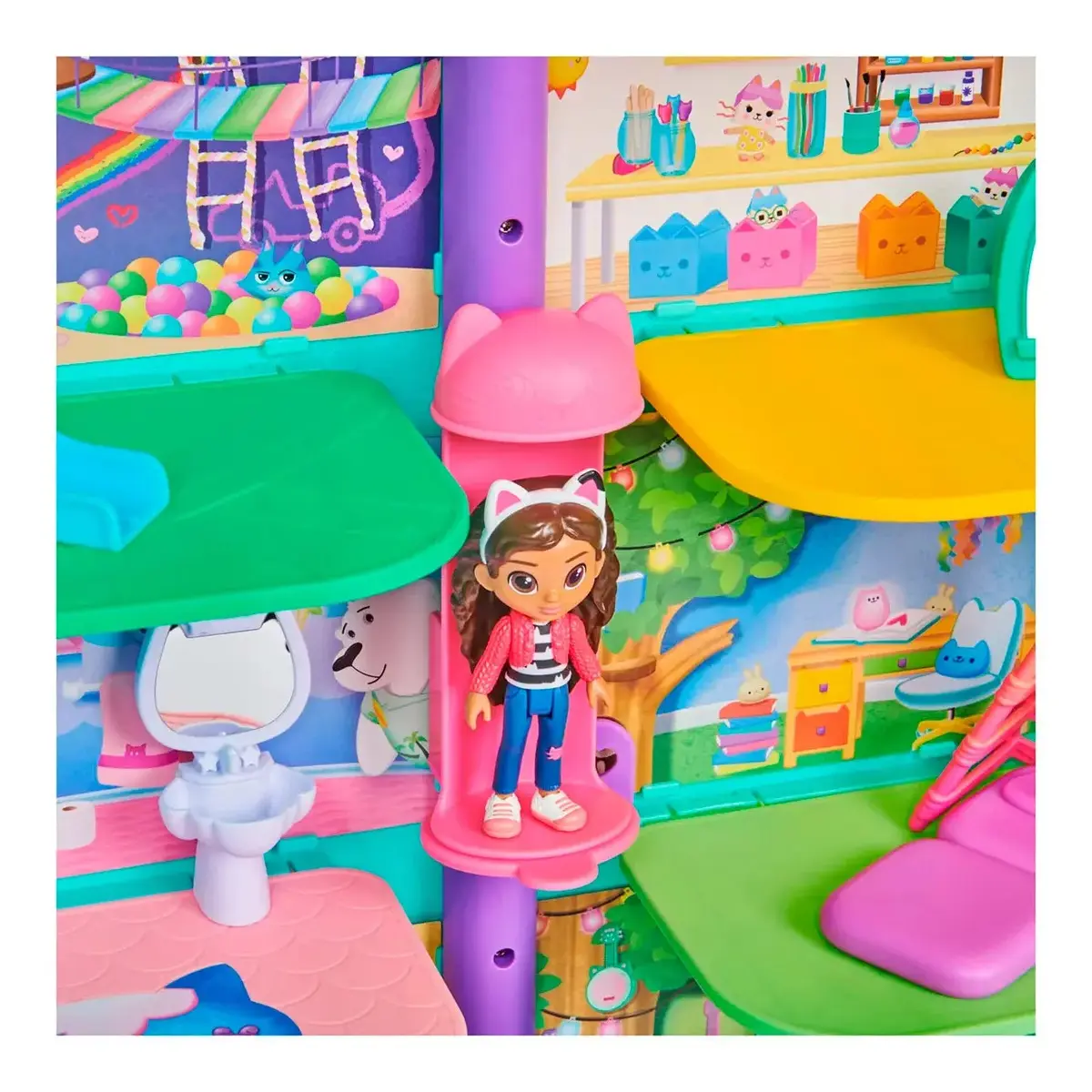 Playset Casa Da Gabby Dollhouse 3063 Sunny Brinquedos thumbnail 9