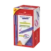 Caneta Marca Texto Roxa Faber-Castell c/ 12 unidades - 1
