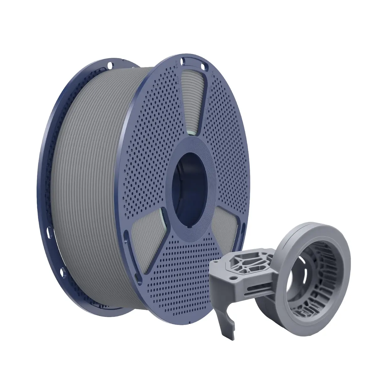 Creatorally Filamento PETG 3D Alta Velocidade Fosco 1,75mm, 1kg, Cinza, Acabamento Fosco, Impressão 30-600mm/s