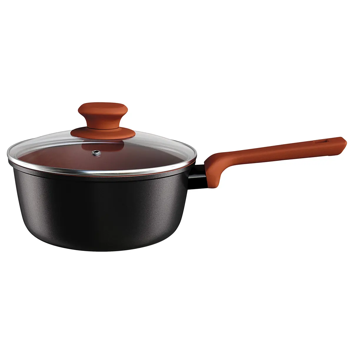 Euro Home - Panela 20 cm Antiaderente ColorStone Terracota - ALU8501-TC