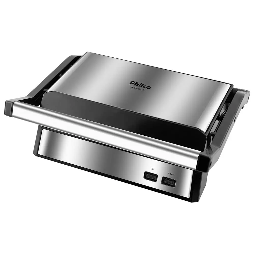 Philco Grill PGR21PI Preto/Inox 1000W